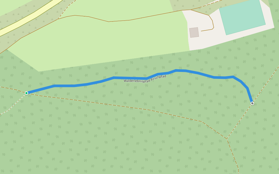 Walderlebnispfad Pirschpfad walking route map in Haßmersheim