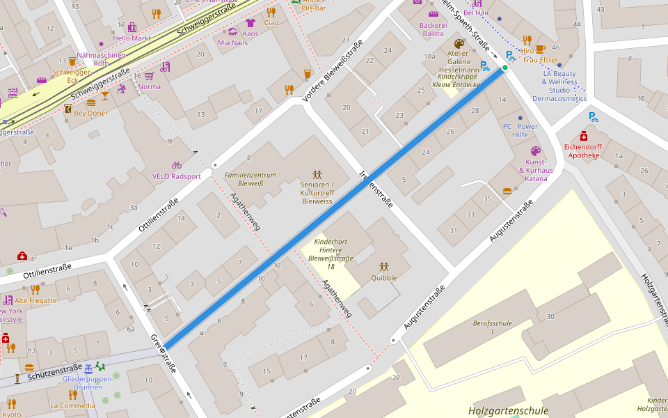 Hintere Bleiweißstraße
