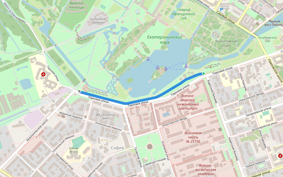 Перимеральная дубовая аллея