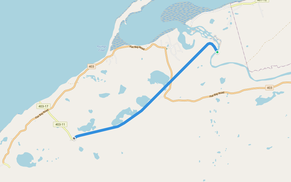 T'Railway walking route map in Highlands