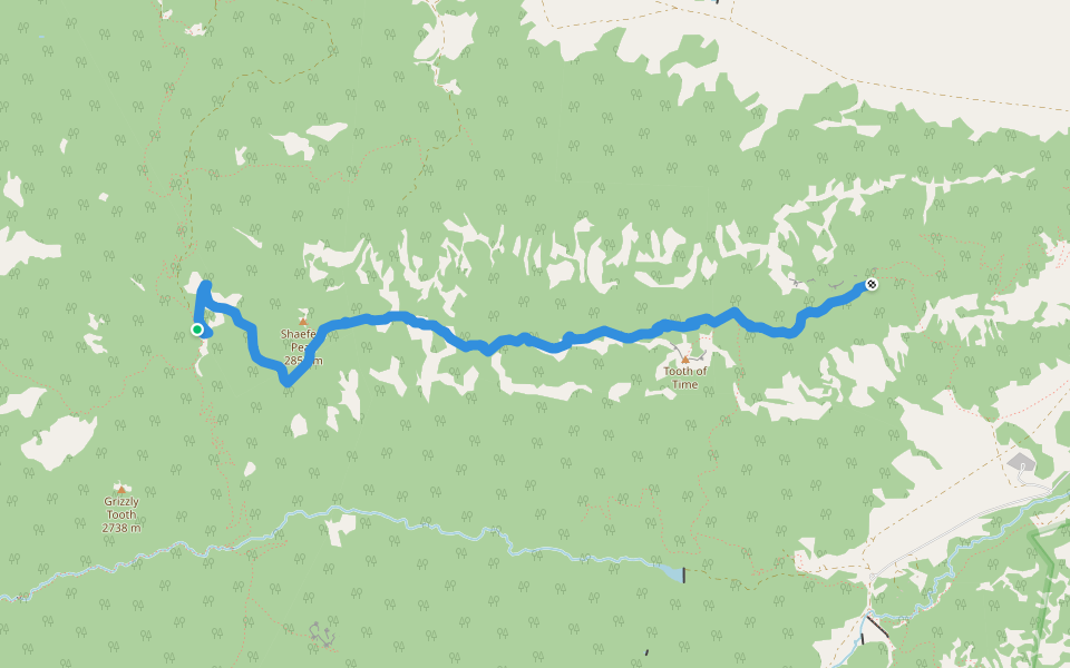 Shaefers Pass - Tooth of Time Trail