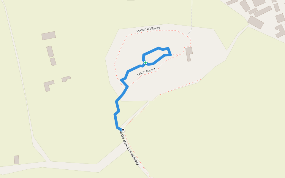 Molly Maloof Vista Walk walking route map in Jalalabad