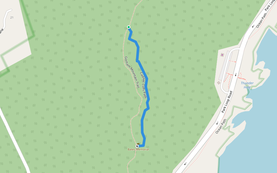 Cadillac Cliffs Path