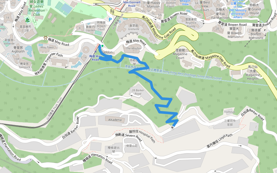 漆咸徑 Chatham Path