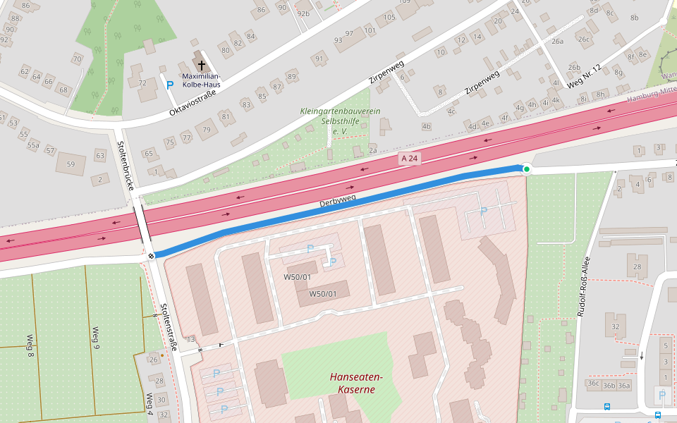 Derbyweg Walking And Running Trail Hamburg Pacer
