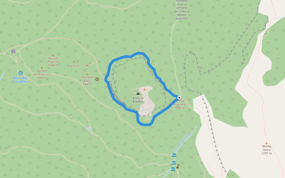 Procinto Belt Hiking Trail Toscana Pacer