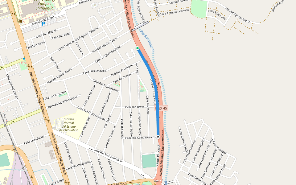 Privada de RIo Yaqui