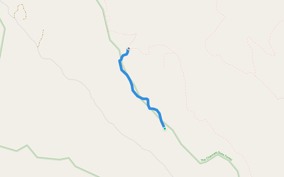 West Road walking route map in Abingdon