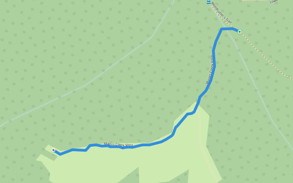 Majors Creek Vista Walking And Running Trail Santa Cruz, California