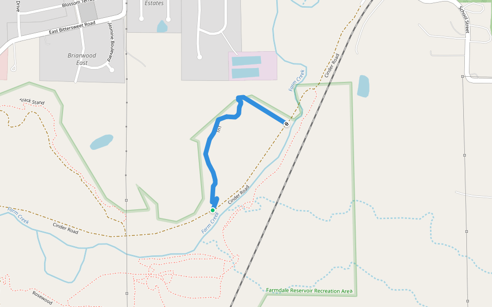 TnT walking route map in Washington