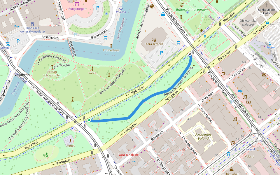 Adrian Petersons Gångväg