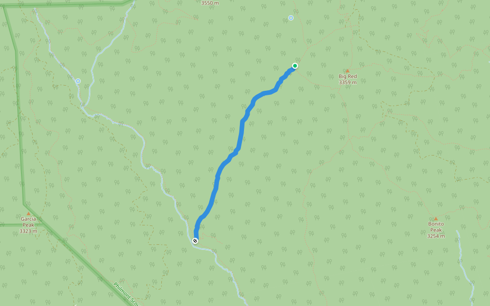 Red Hills to Comanche Creek Camp Trail