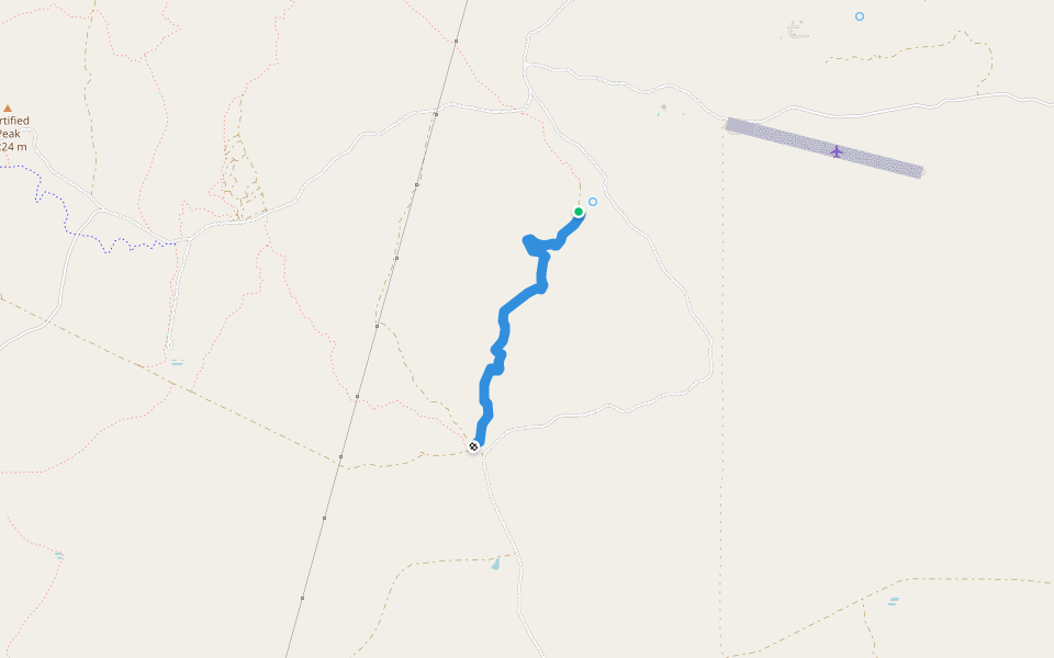 Junebug walking route map in Oracle