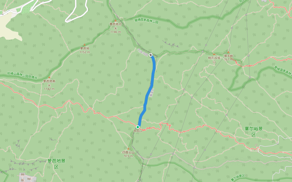 平顶山脊