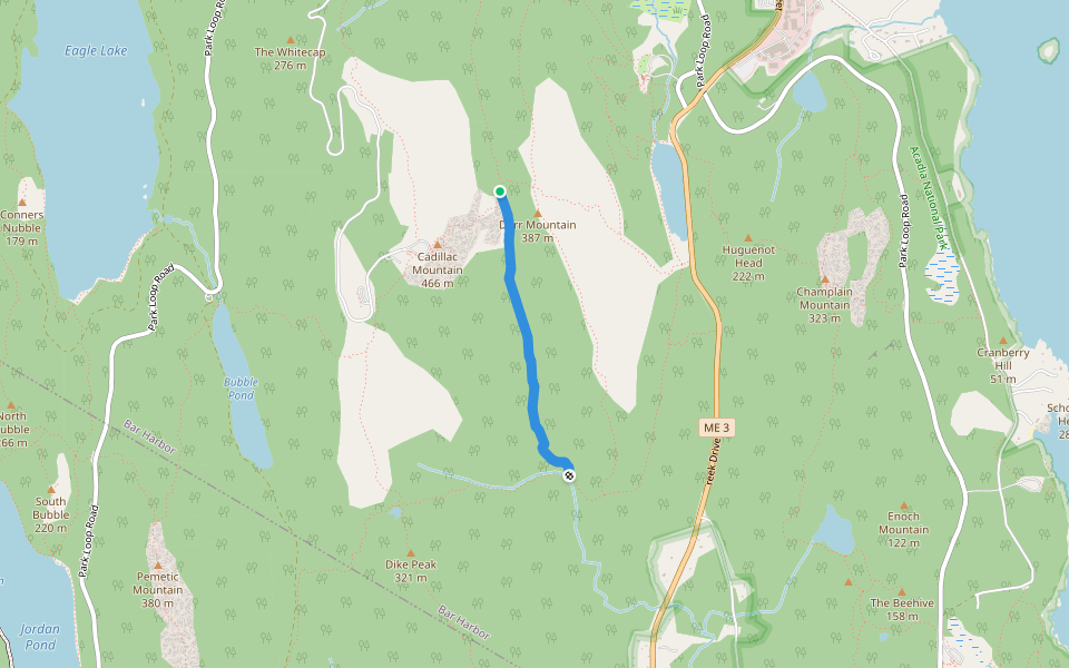 A Murray Young Path Walking And Running Trail Bar Harbor, Maine Pacer