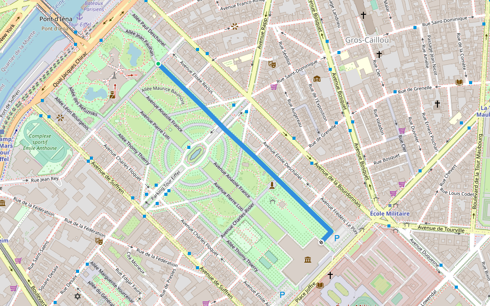 Allée Adrienne Lecouvreur