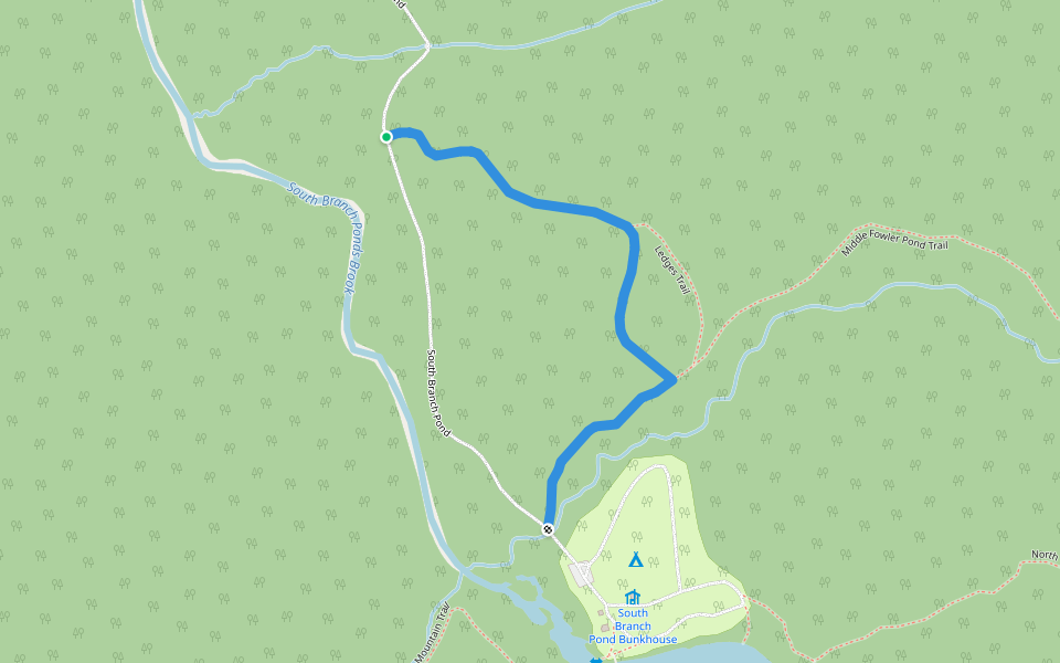 Ledges Trail Hiking Millinocket, Maine Pacer