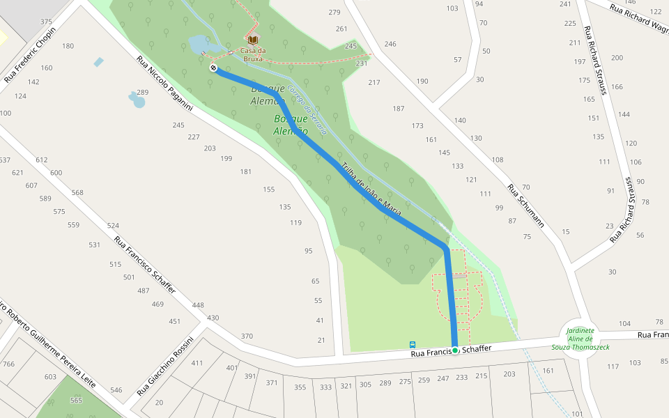 Trilha de João e Maria