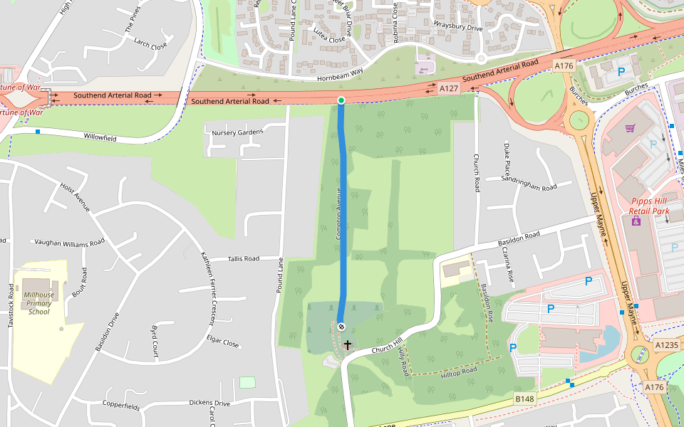 Compton Avenue | Walking Map