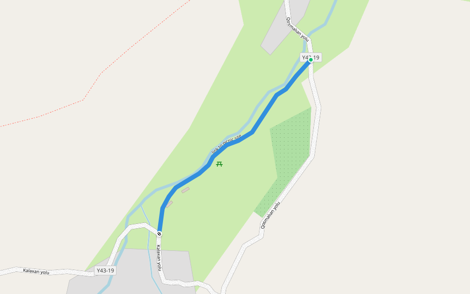 link to picnic site walking route map in Gosmalijion