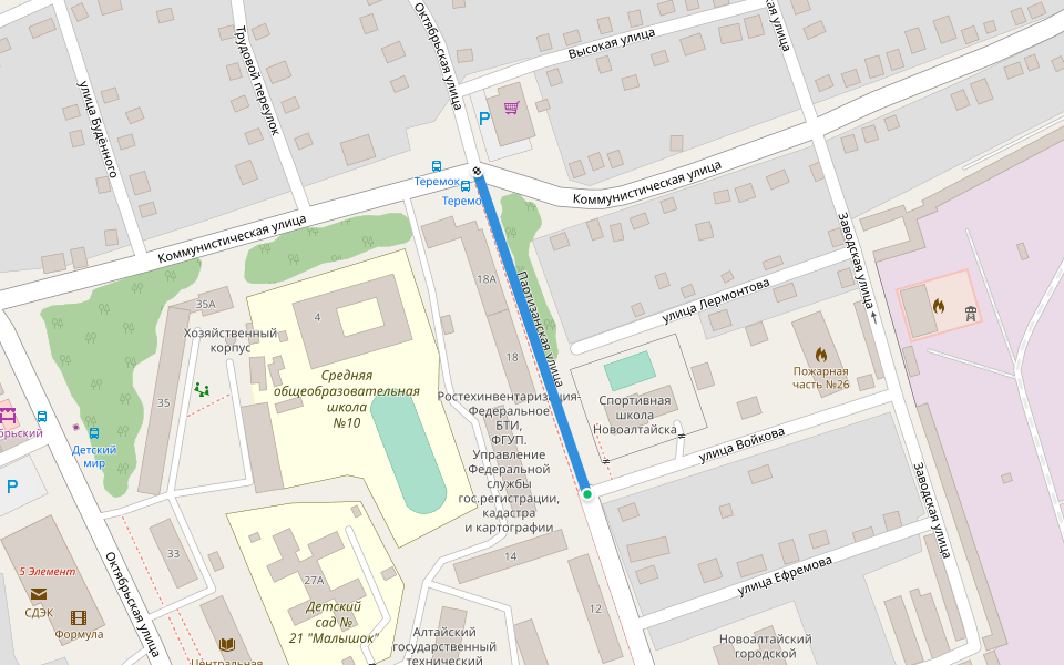 Партизанская улица