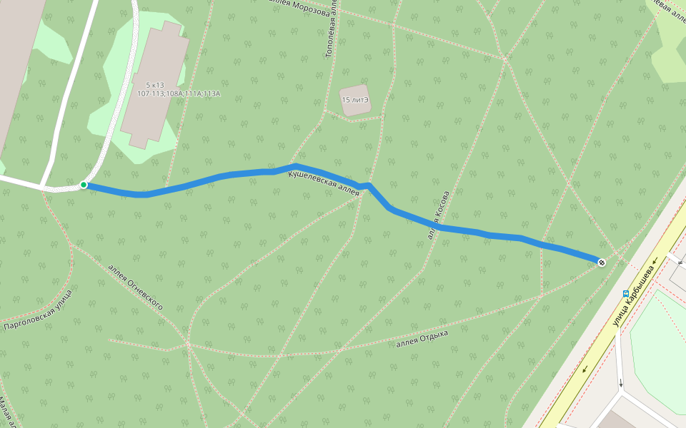 Кушелевская аллея