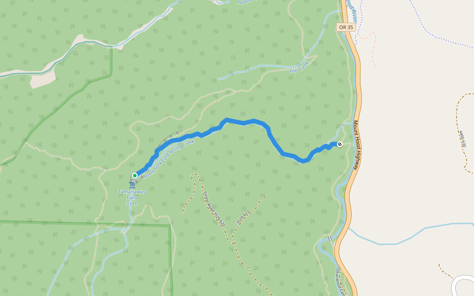 Tamanawas Falls Trail #650A