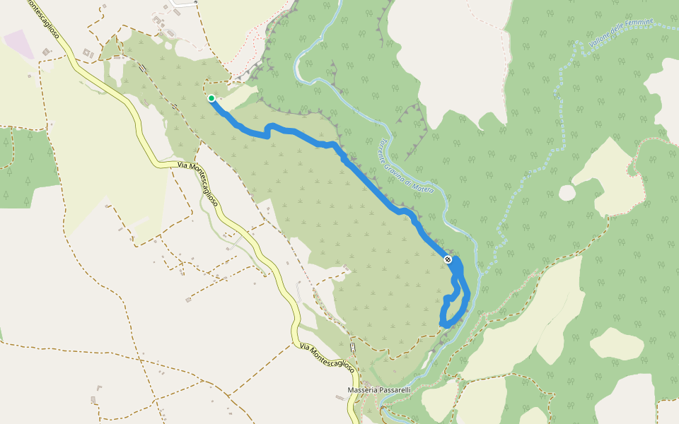 Sentiero per Cristo La Selva