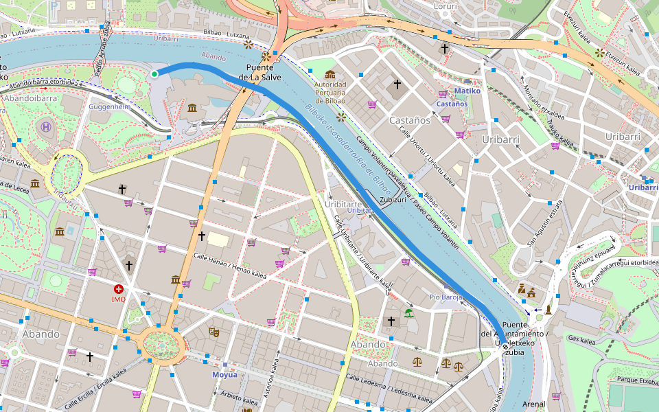 Ingelesen landako kaia / Muelle Campa de los Ingleses