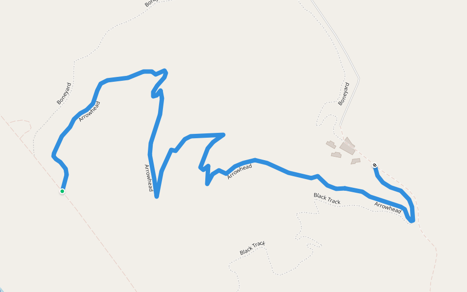 Arrowhead walking route map in Kybong