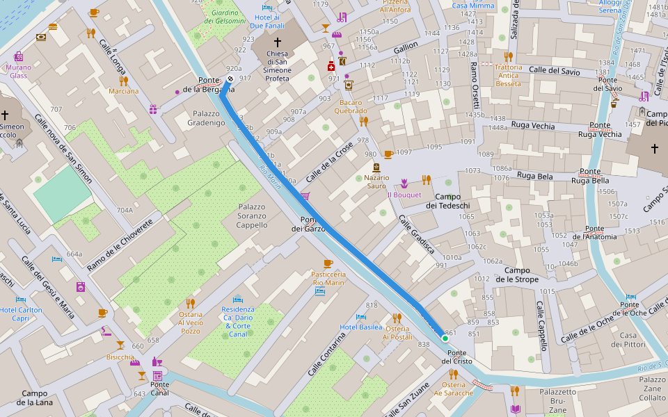 Fondamenta del Rio Marin o dei Garzoti