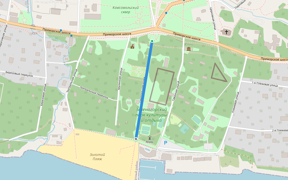 Центральная аллея