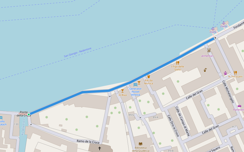 Fondamenta de la Croce