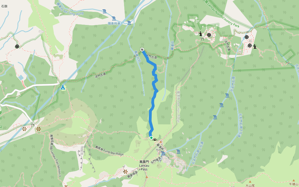鳳鳥石脊 Fung Niu Shek Ridge
