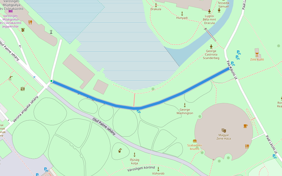 Washington György sétány