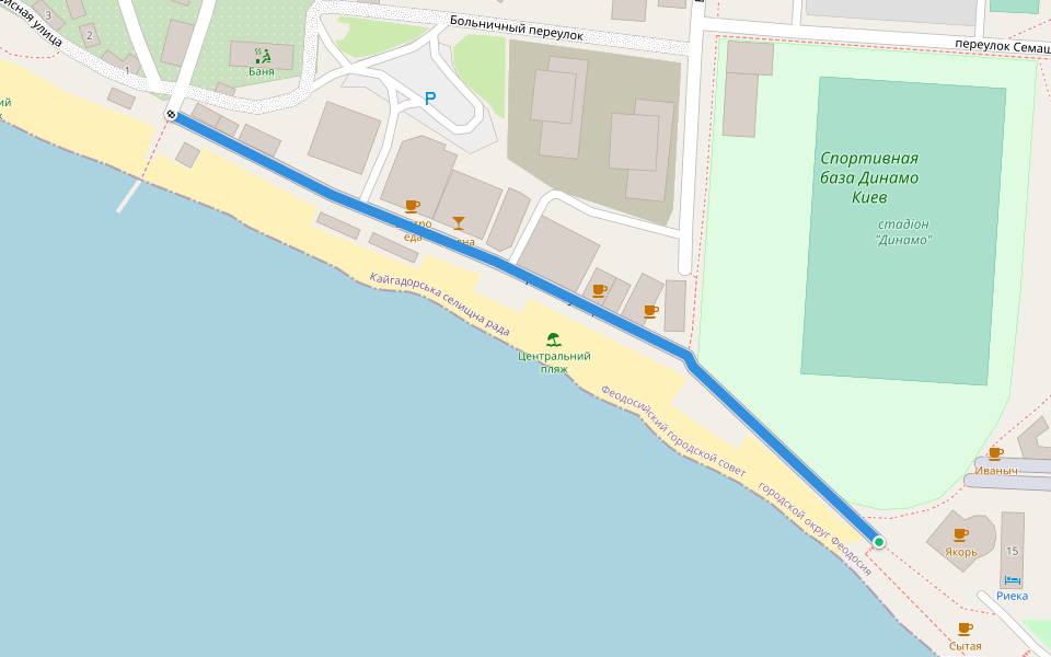 Набережная улица