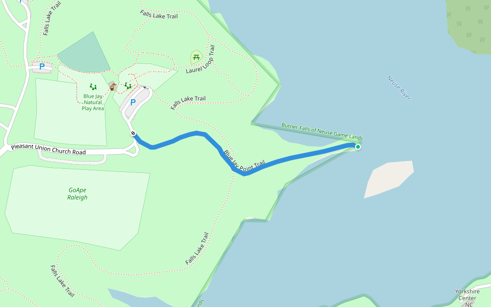 Blue Jay Point Trail