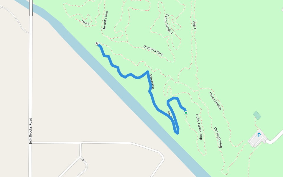 Joggernut walking route map in Hitchcock