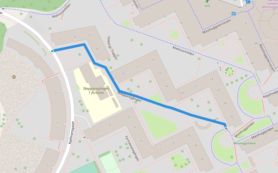 Skepparegången