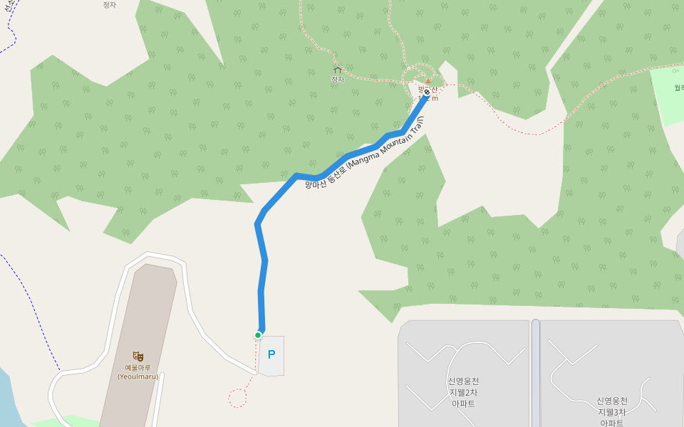 망마산 등산로 (Mangma Mountain Trail)