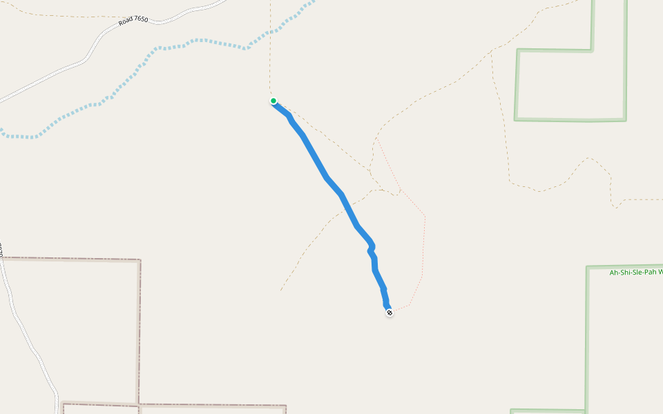 Trail to King of Wings walking route map in Bloomfield