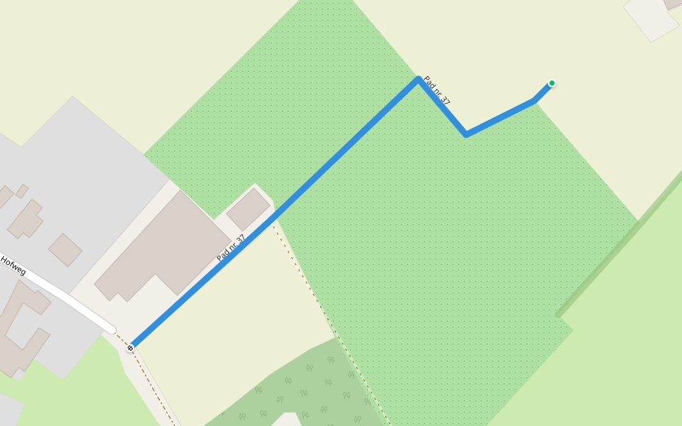 Pad nr. 37 walking route map in Opwijk