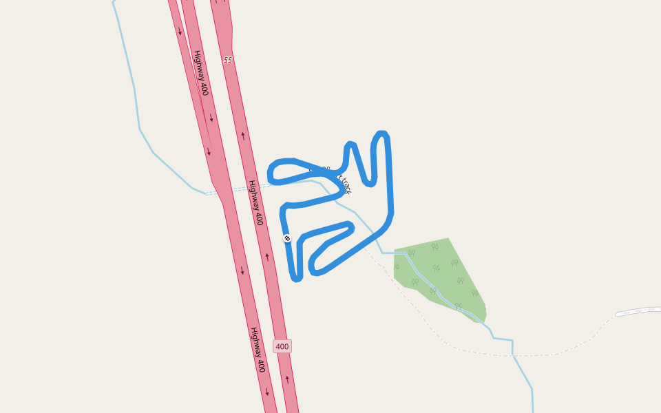 the ol' dirt track walking route map in Kettleby