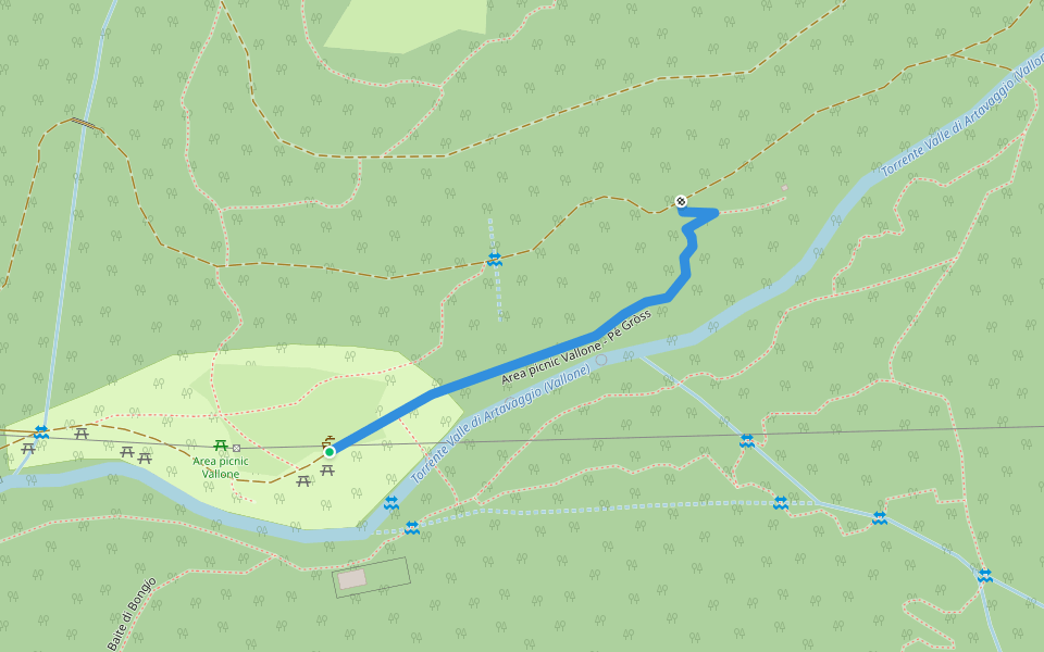 Area picnic Vallone - Pé Gròss