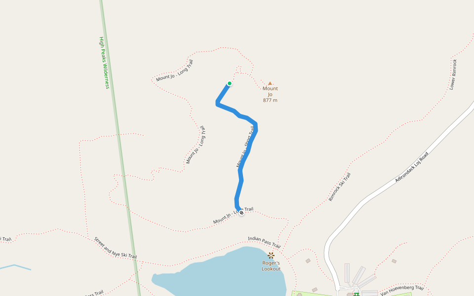 Mount Jo - Short Trail