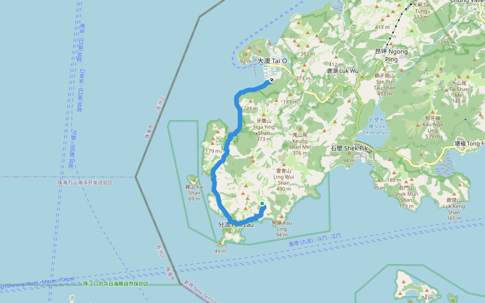 鳳凰徑第7段 Lantau Trail Section 7