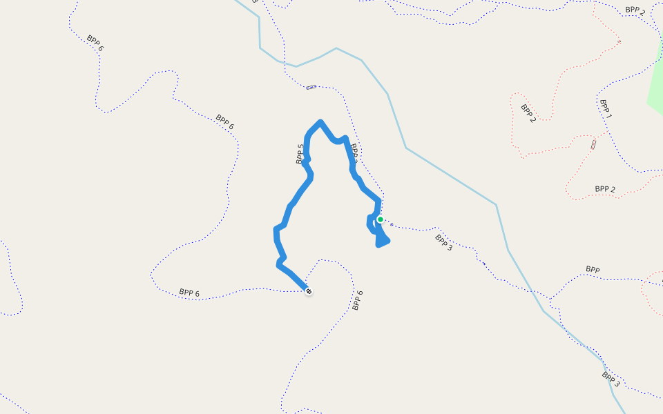 BPP 5 walking route map in Metamora