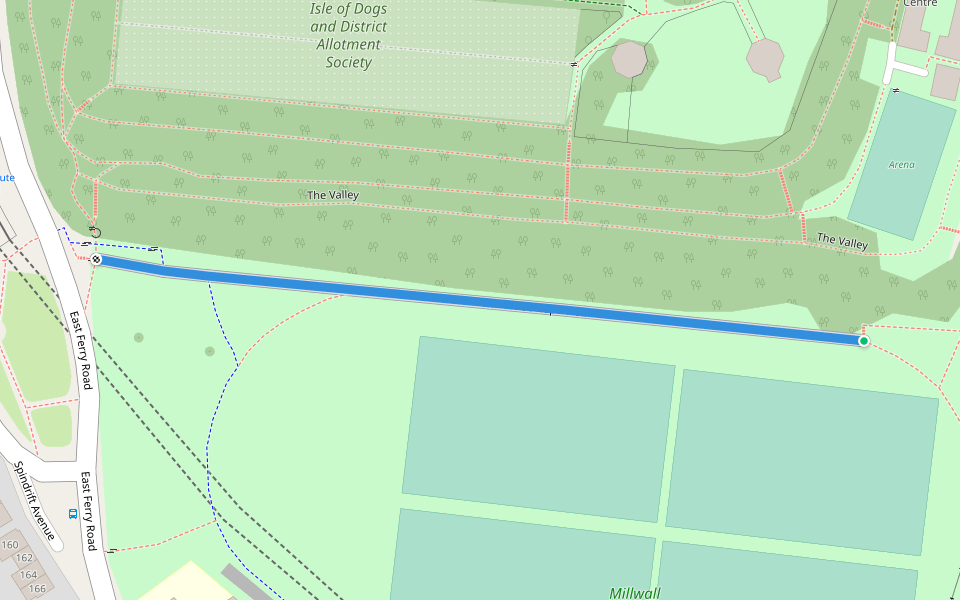 The Globe Rope Walk Trail London, England Pacer