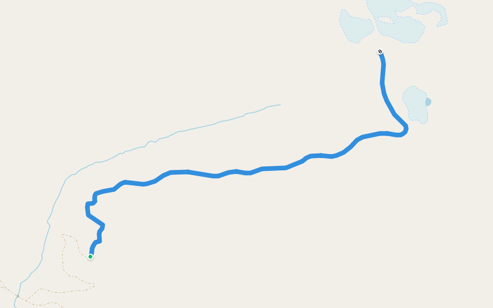 Mount Elizabeth Trail walking route map in Kitimat