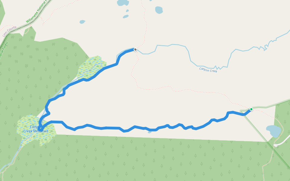 Canyon Creek Trail #4010